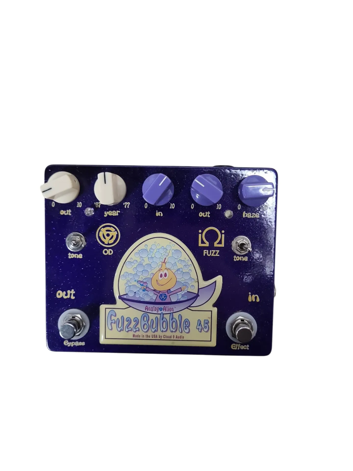 Analog Alien FuzzBubble-45 Overdrive/Fuzz | The Laboratory